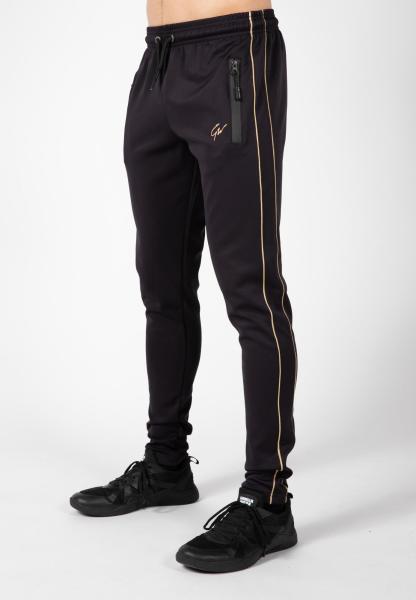 Gorilla Wear Штаны Wenden Track Pants Black/Gold