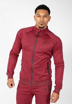Gorilla Wear Кофта Wenden Track Jacket Burgundy Red
