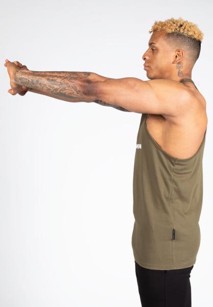 Gorilla Wear Майка Carter Stretch Tank Top Army Green