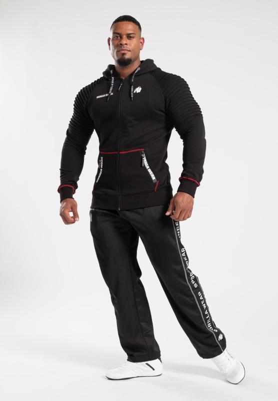 Gorilla Wear Кофта Georgia Zipped Hoodie Black