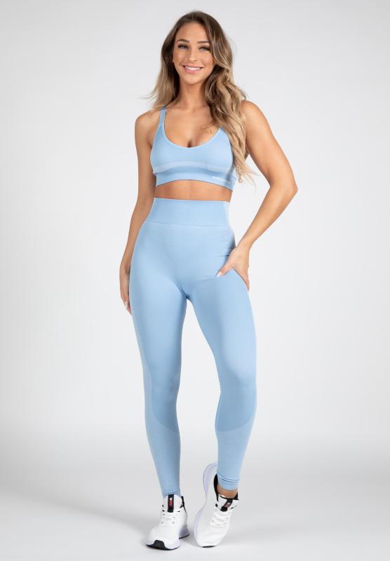 Gorilla Wear Женские леггинсы Selah Seamless Leggings Light Blue