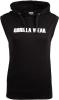 Gorilla Wear Женская Безрукавка Virginia Sleeveless Hoodie - Black