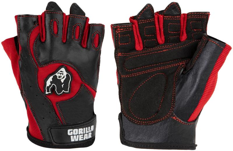 Gorilla Wear Перчатки Mitchell Training Gloves - Black/Red