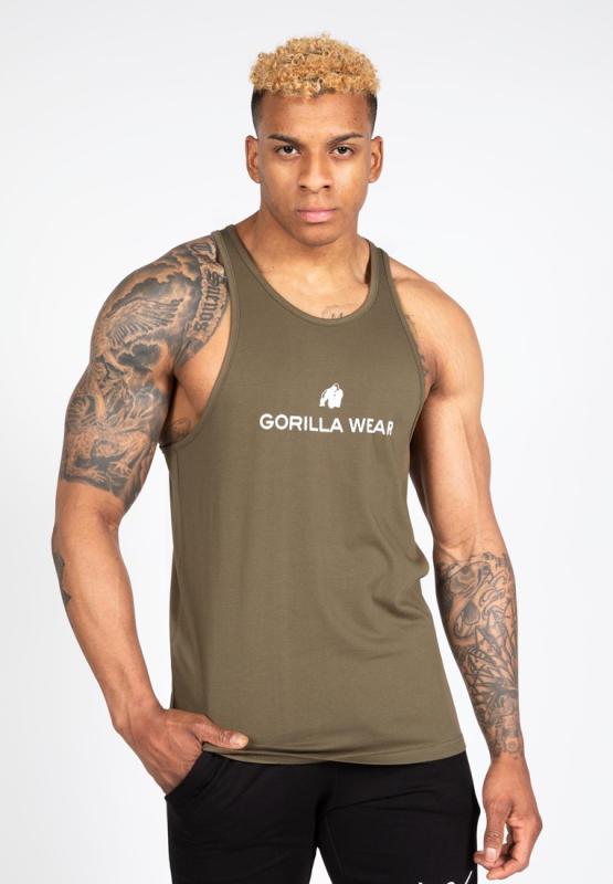 Gorilla Wear Майка Carter Stretch Tank Top Army Green