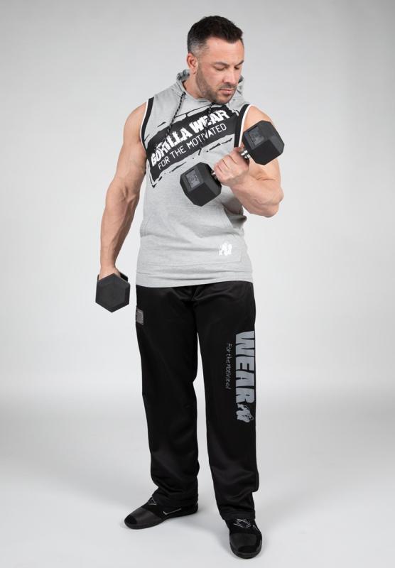 Gorilla Wear Безрукавка Loretto Hooded Tank Top Gray Melange