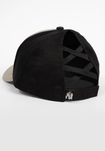 Gorilla Wear Бейсболка Sharon Ponytail Cap Beige/Black