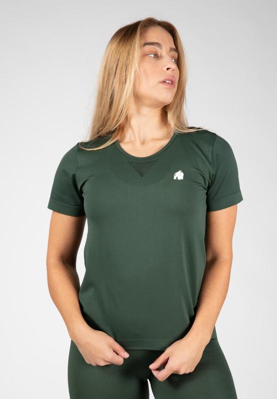 Gorilla Wear Женская футболка Neiro Seamless T-Shirt Army Green