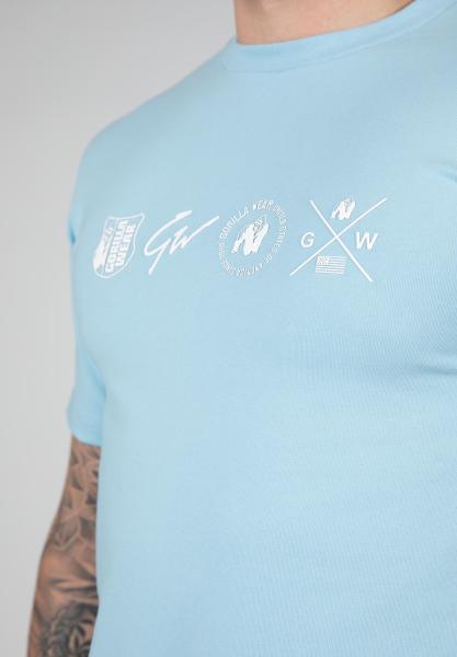 Gorilla Wear Футболка Swanton T-Shirt Blue