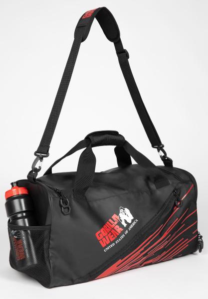 Gorilla Wear Сумка Ohio Gym Bag - Black/Red