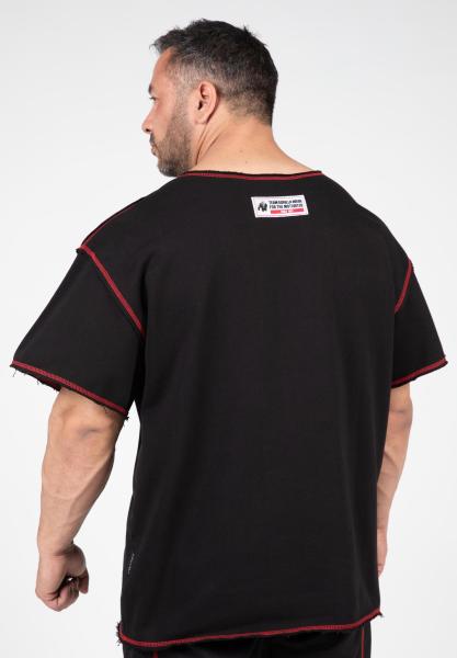 Gorilla Wear Футболка Wallace Workout Top - Black/Red