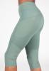 Gorilla Wear Женские леггинсы Monroe Cropped Leggings Green