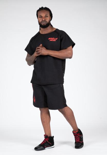 Gorilla Wear Шорты Augustine Old School Shorts Black/Red