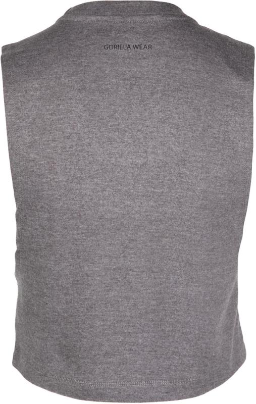 Gorilla Wear Женская Майка Addison Drop Armhole Tank Top - Gray