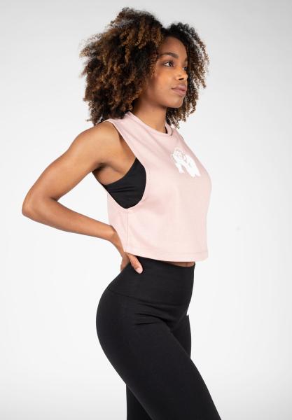 Gorilla Wear Женская Майка Addison Drop Armhole Tank Top - Pink