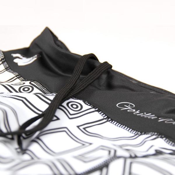 Gorilla Wear Женские тайтсы Pueblo Tights Black/White