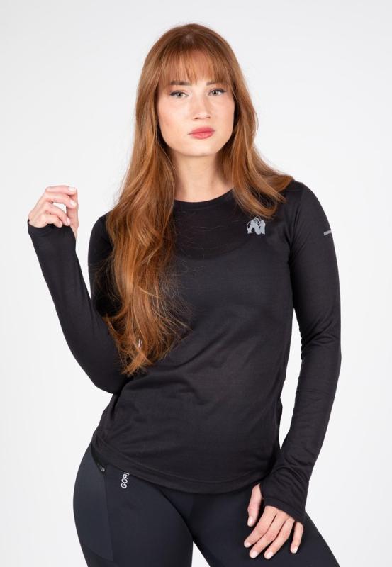 Gorilla Wear Женская кофта Raleigh Long Sleeve - Black