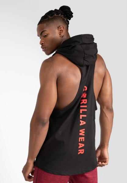 Gorilla Wear Безрукавка Lawrence Hooded Tank Top Black