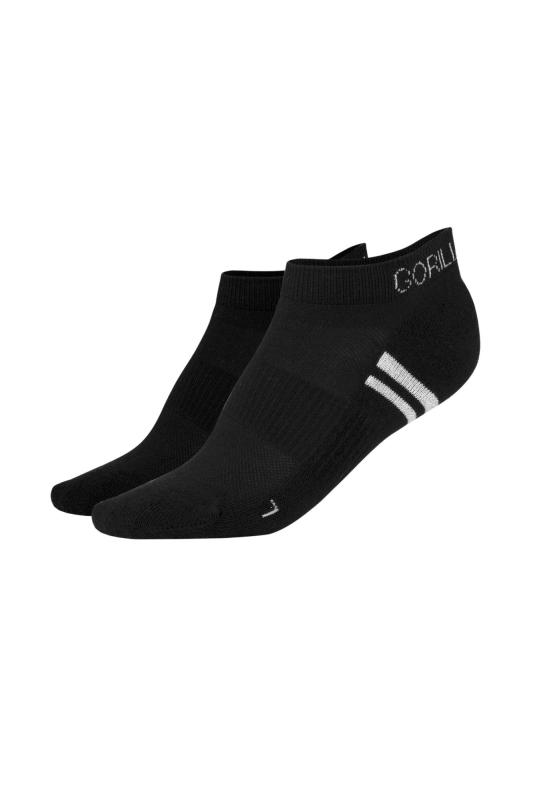 Gorilla Wear Носки Quarter Socks 2-Pack Black