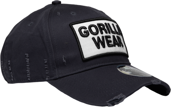 Gorilla Wear Бейсболка Harrison Cap Black/White
