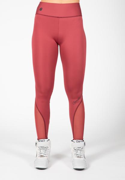 Gorilla Wear Женские тайтсы Kaycee Tights Burgundy Red