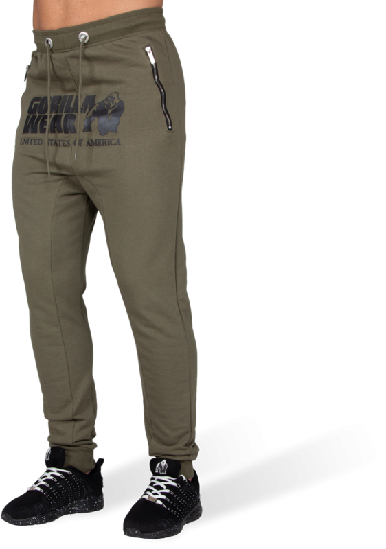 Gorilla Wear Штаны Alabama Drop Crotch Joggers Army Green