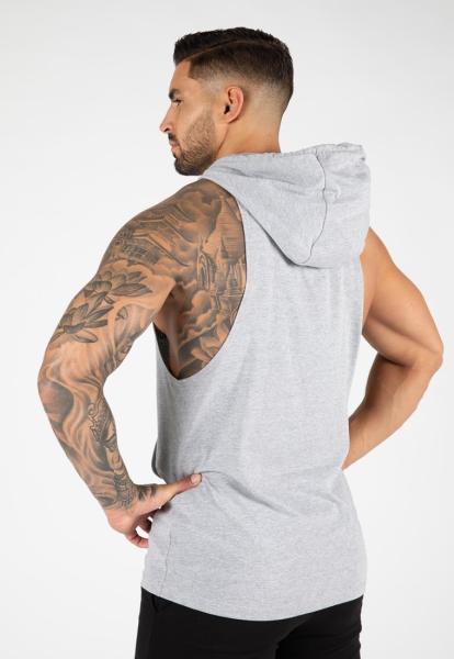 Gorilla Wear Безрукавка Rogers Hooded Tank Top  Gray Melange