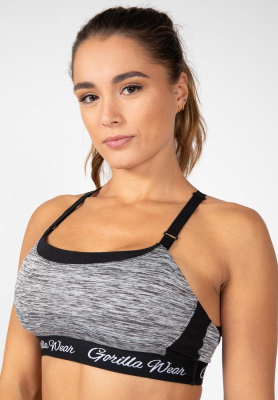 Gorilla Wear Женская Бра Aurora Bra Mixed Gray
