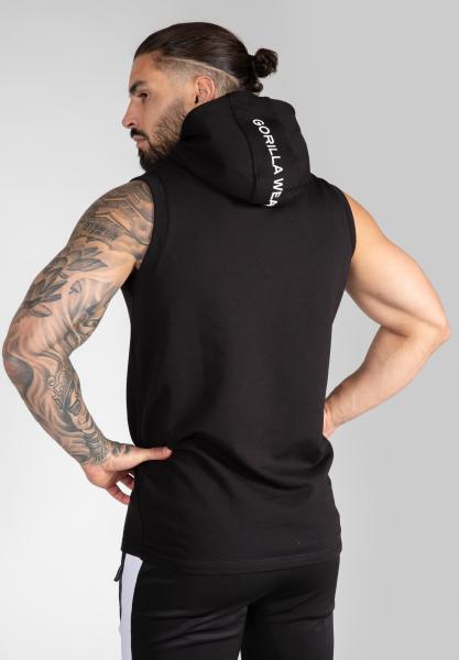 Gorilla Wear Безрукавка Lincoln Sleeveless Hoodie Black