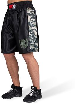 Gorilla Wear Шорты Vaiden Boxing Shorts Army Green Camo