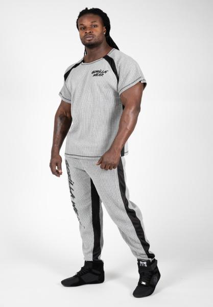 Gorilla Wear Футболка Augustine Old School Workout Top Gray