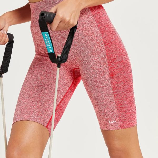 MyProtein Женские велошорты MP Curve с высокой талией Danger Marl