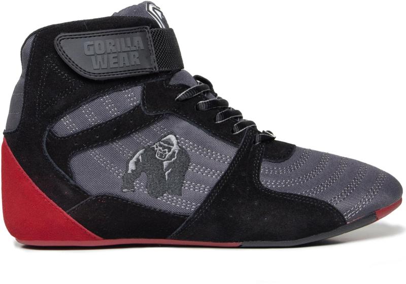 Gorilla Wear кроссовки Perry High Tops Pro Gray/Black/Red