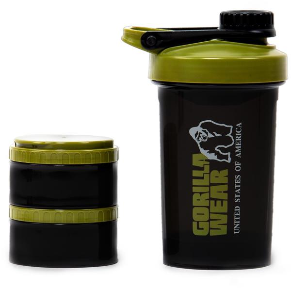 Gorilla Wear Шейкер Shaker 2 GO Black/Army Green