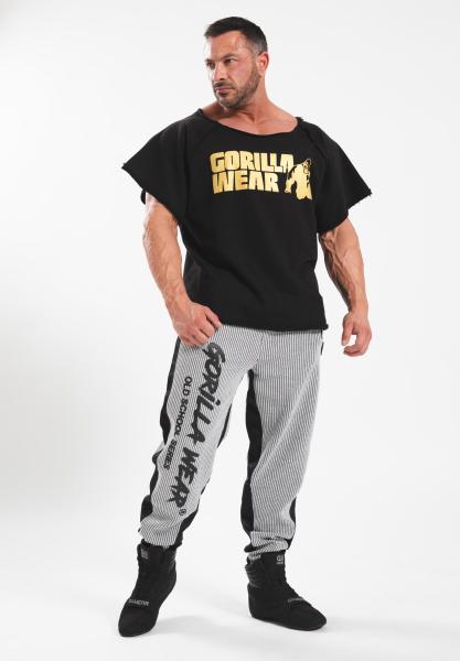 Gorilla Wear Футболка Classic Workout Top - Black/Gold