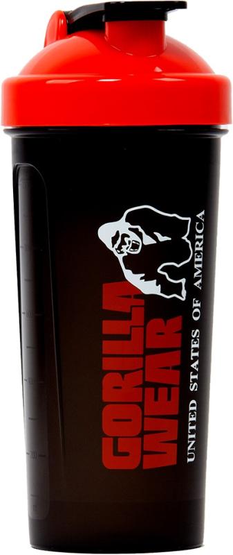 Gorilla Wear Шейкер Shaker XXL - Black/Red 1000 ml