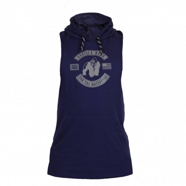Gorilla Wear Безрукавка Lawrence Hooded Tank Top Navy