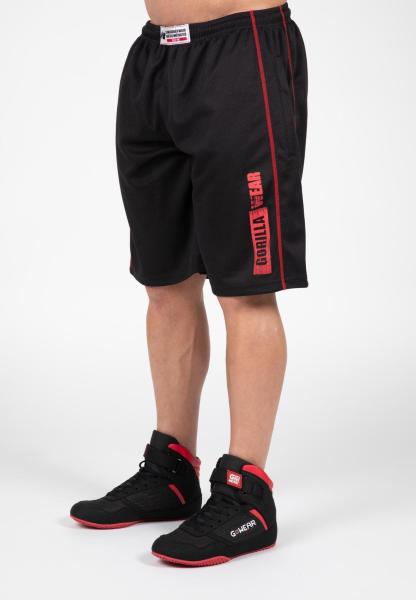 Gorilla Wear Шорты Wallace Mesh Shorts Black/Red