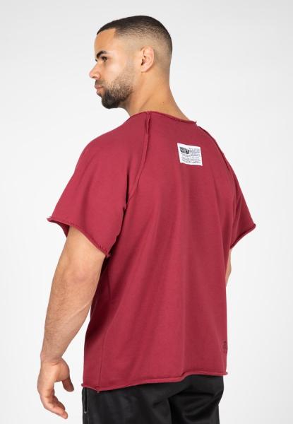 Gorilla Wear Футболка Classic Workout Top - Burgundy Red