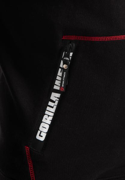 Gorilla Wear Кофта Georgia Zipped Hoodie Black