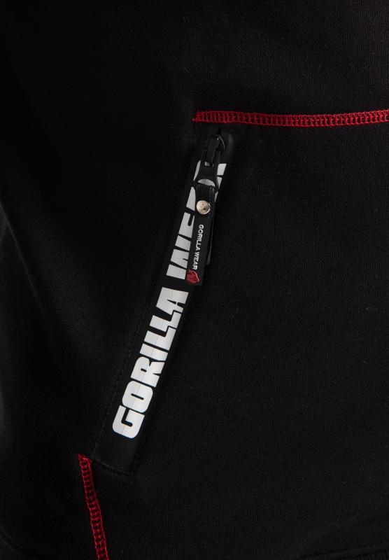 Gorilla Wear Кофта Georgia Zipped Hoodie Black