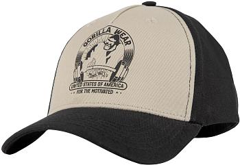 Gorilla Wear Бейсболка Buckley Cap - Black/Beige