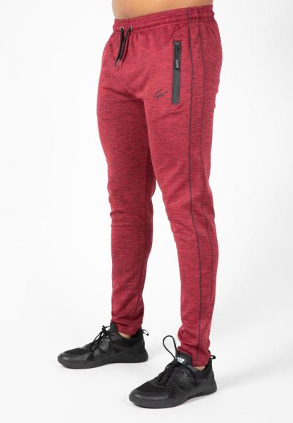 Gorilla Wear Штаны Wenden Track Pants Burgundy Red