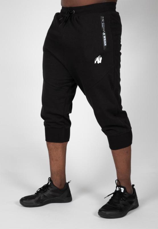 Gorilla Wear Штаны Knoxville 3/4 Sweatpants Black