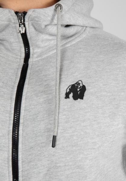 Gorilla Wear Кофта Kennewick Zipped Hoodie Gray