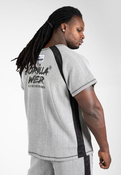 Gorilla Wear Футболка Augustine Old School Workout Top Gray