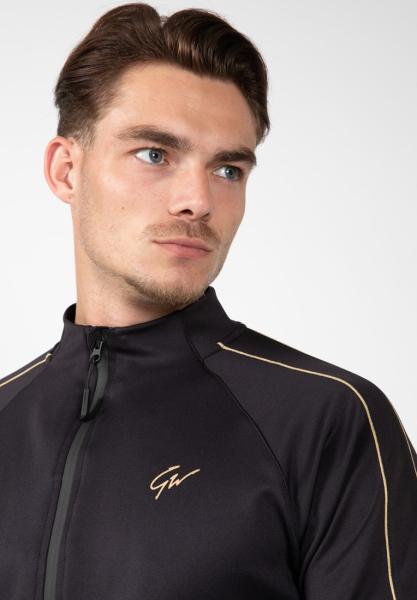 Gorilla Wear Кофта Wenden Track Jacket Black/Gold