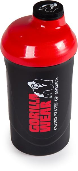 Gorilla Wear Шейкер Wave Shaker 600ML - Black/Red