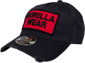 Gorilla Wear Бейсболка Harrison Cap Black/Red