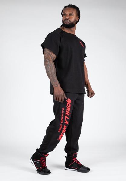 Gorilla Wear Штаны Augustine Old School Pants - Black/Red