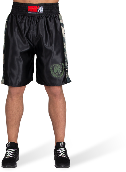 Gorilla Wear Шорты Vaiden Boxing Shorts Army Green Camo